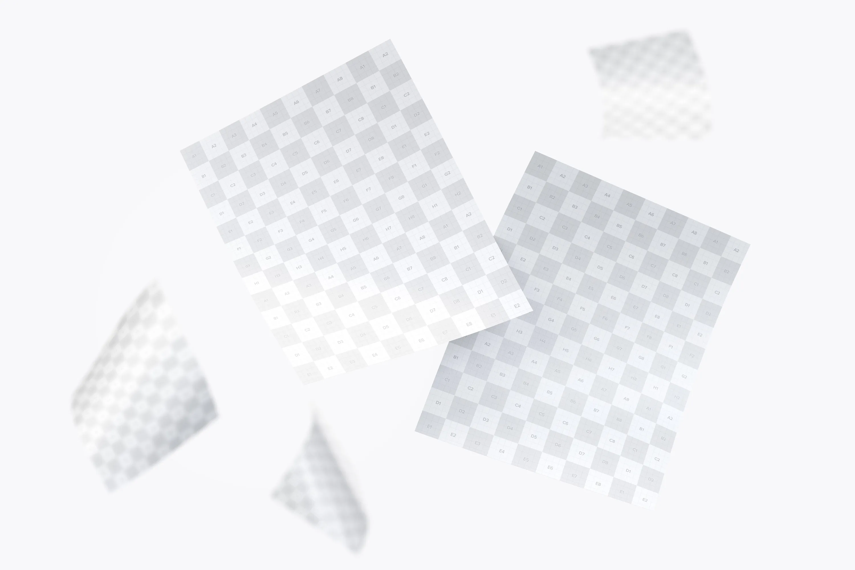 信纸规格企业宣传传单设计效果图样机01 Letter Flyer Mockup 01插图(1)