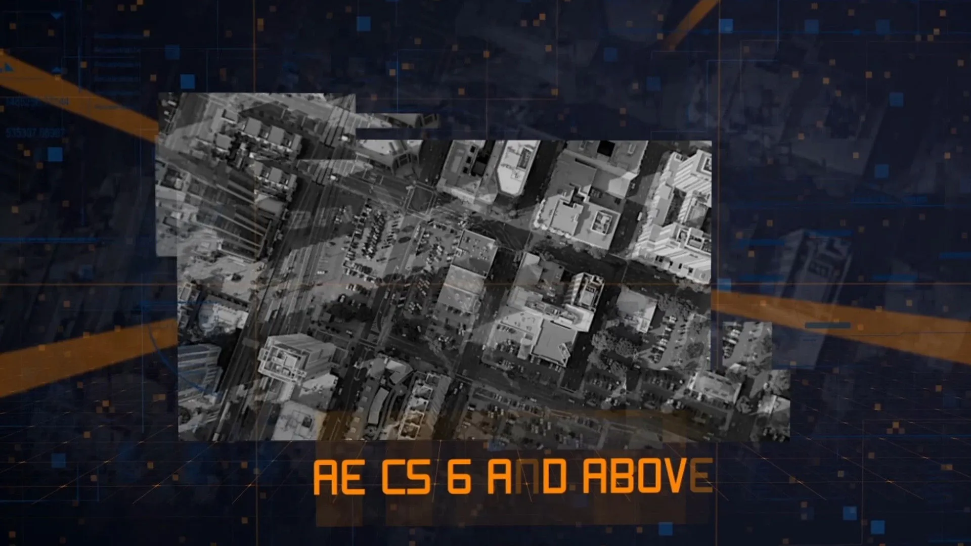 超现代时尚活力的数字幻灯片像素设计精选AE模板