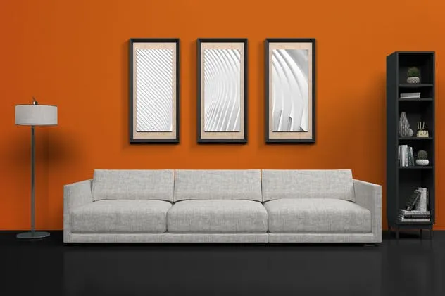 欧式简约风室内客厅装修设计效果场景样机 Mockup Interior Scene Creator – MK2插图(3)