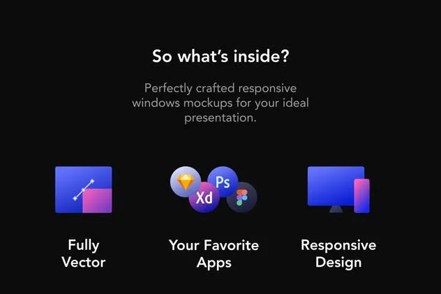 超实用跨平台设备设计演示框架样机合集 Frrames Mockups插图(6)