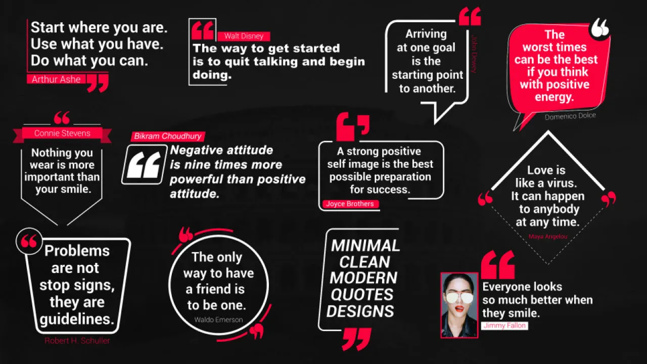 12个清洁行情标题动画像素设计精选AE模板