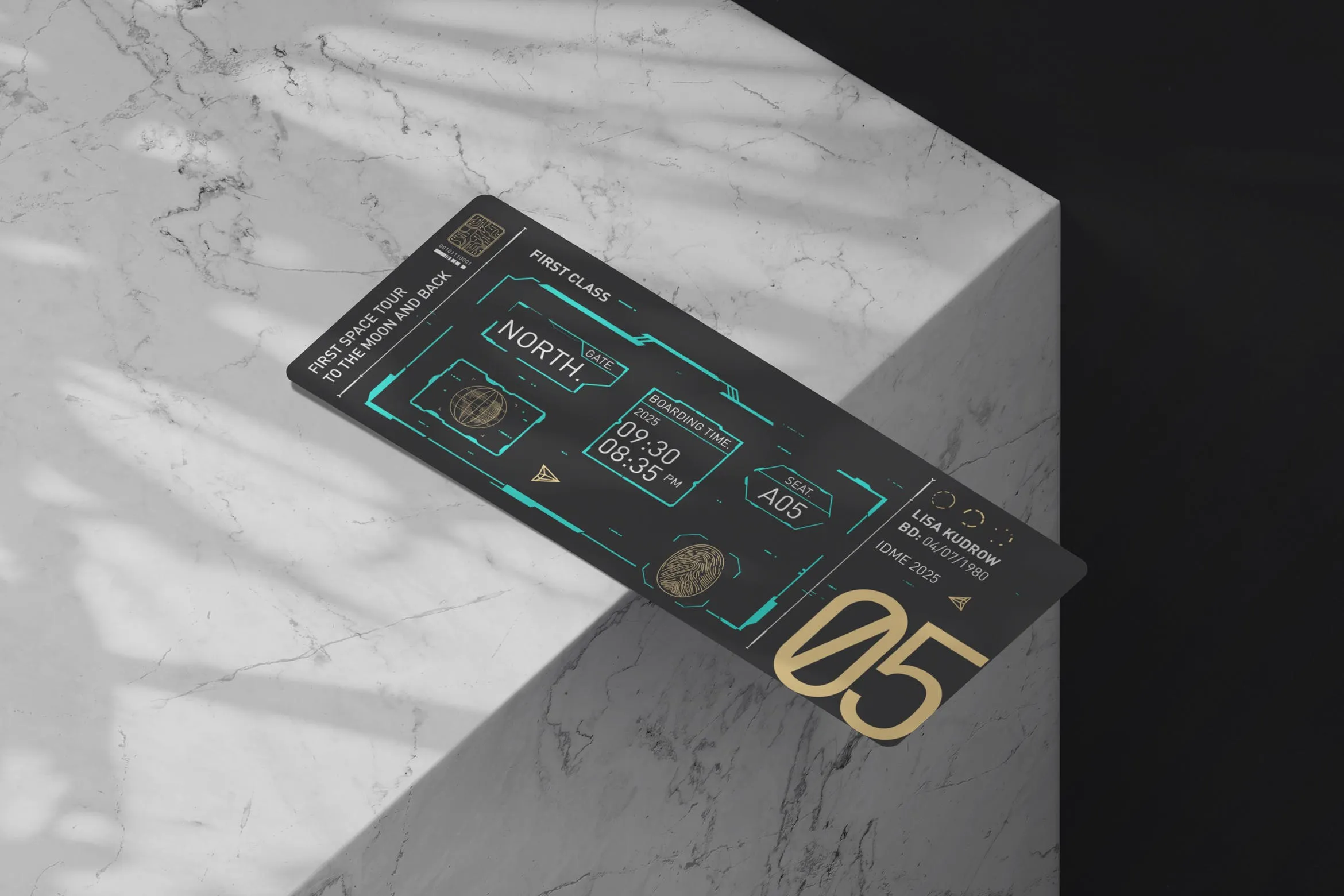 门票/现金券设计印刷效果图样机v1 Tickets / Cash Coupons Mock-Ups Vol.1