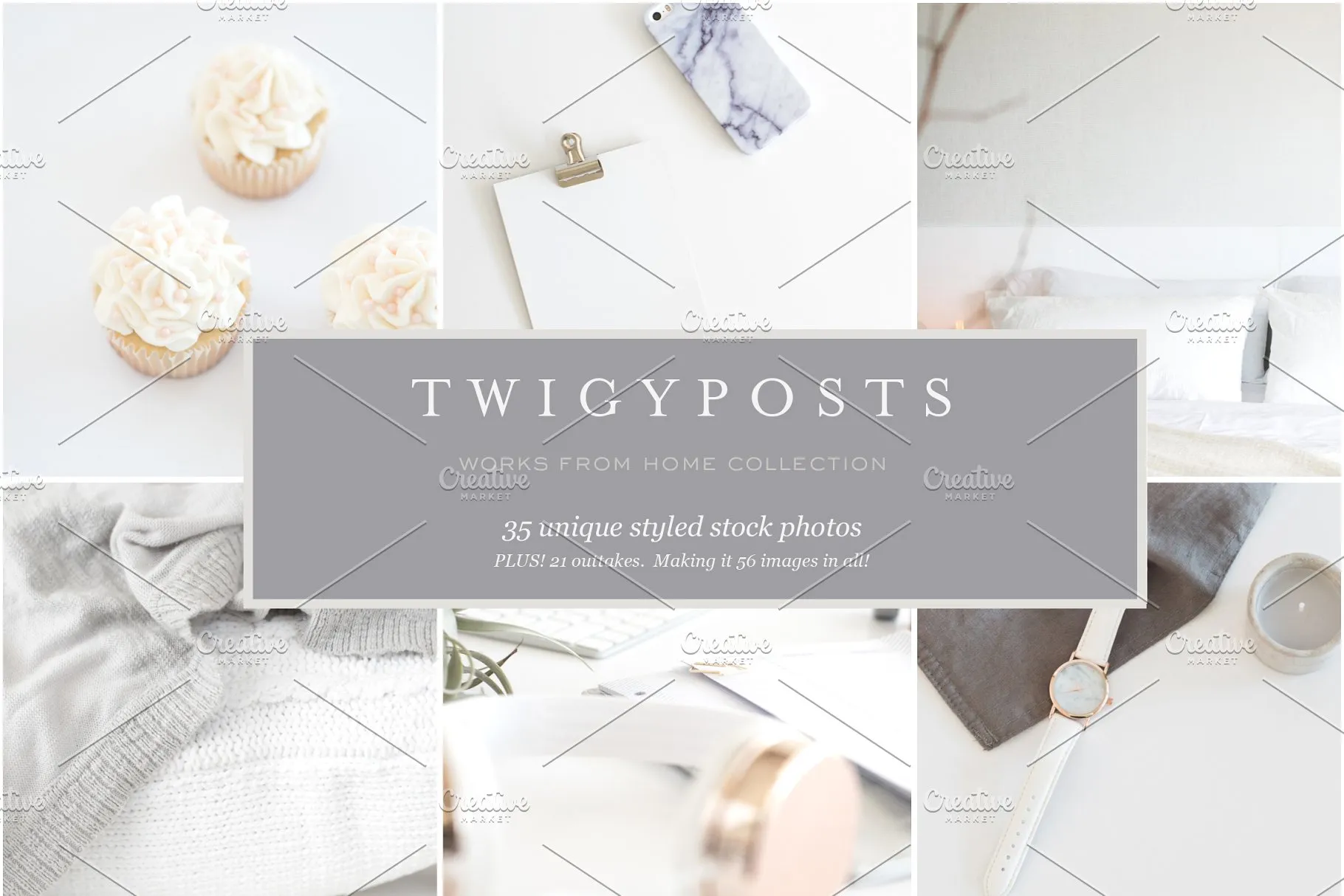 SOHO在家办公场景样机 Stock Photos | Works from Home插图(1)