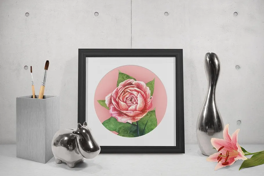 画框相框艺术场景设计工具包 Framed Art Scene Creator插图(6)