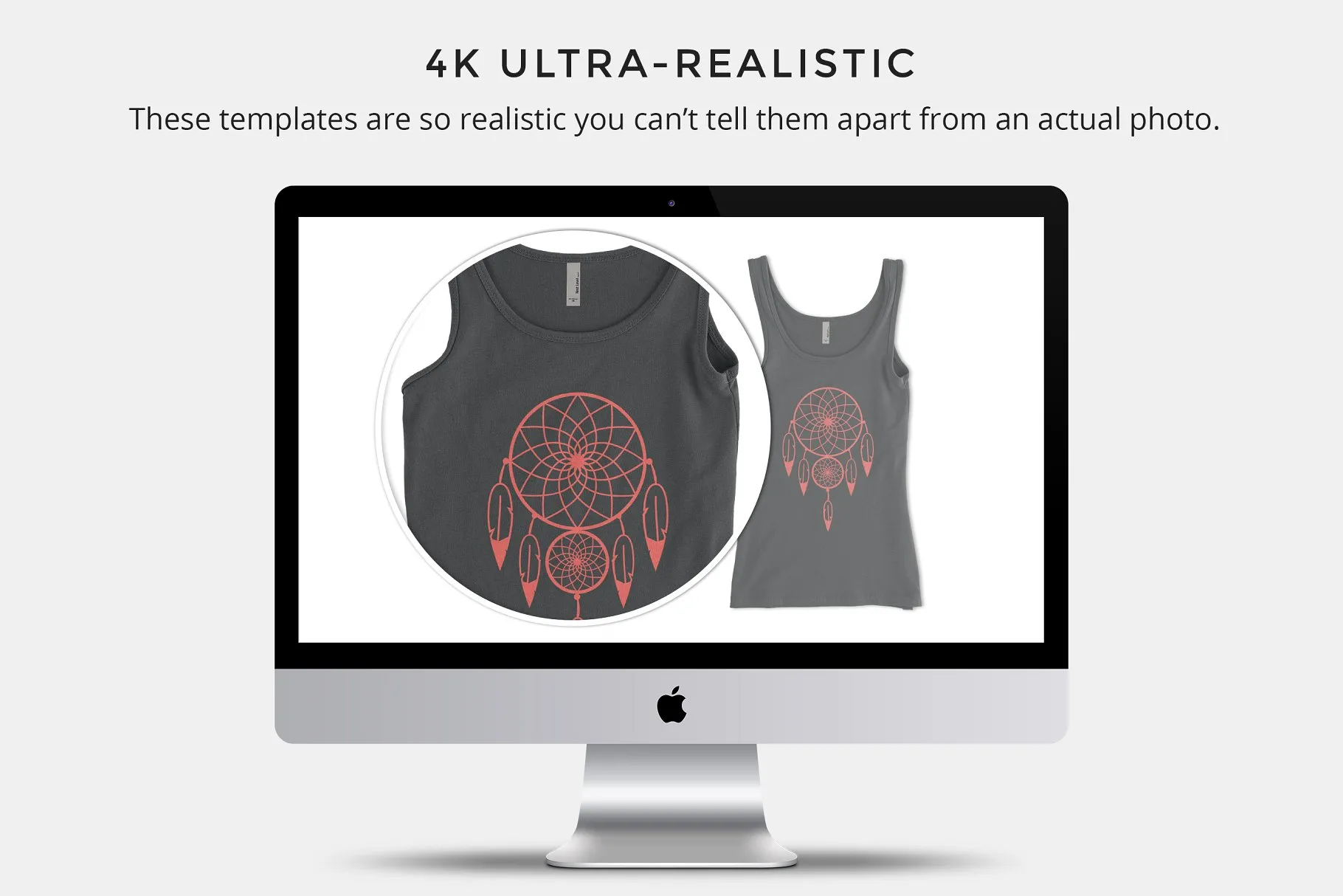 女性氨纶背心样机模板 Next Level 3533 Spandex Jersey Tank插图(2)