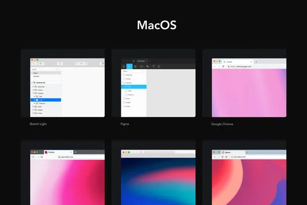 超实用跨平台设备设计演示框架样机合集 Frrames Mockups插图(2)