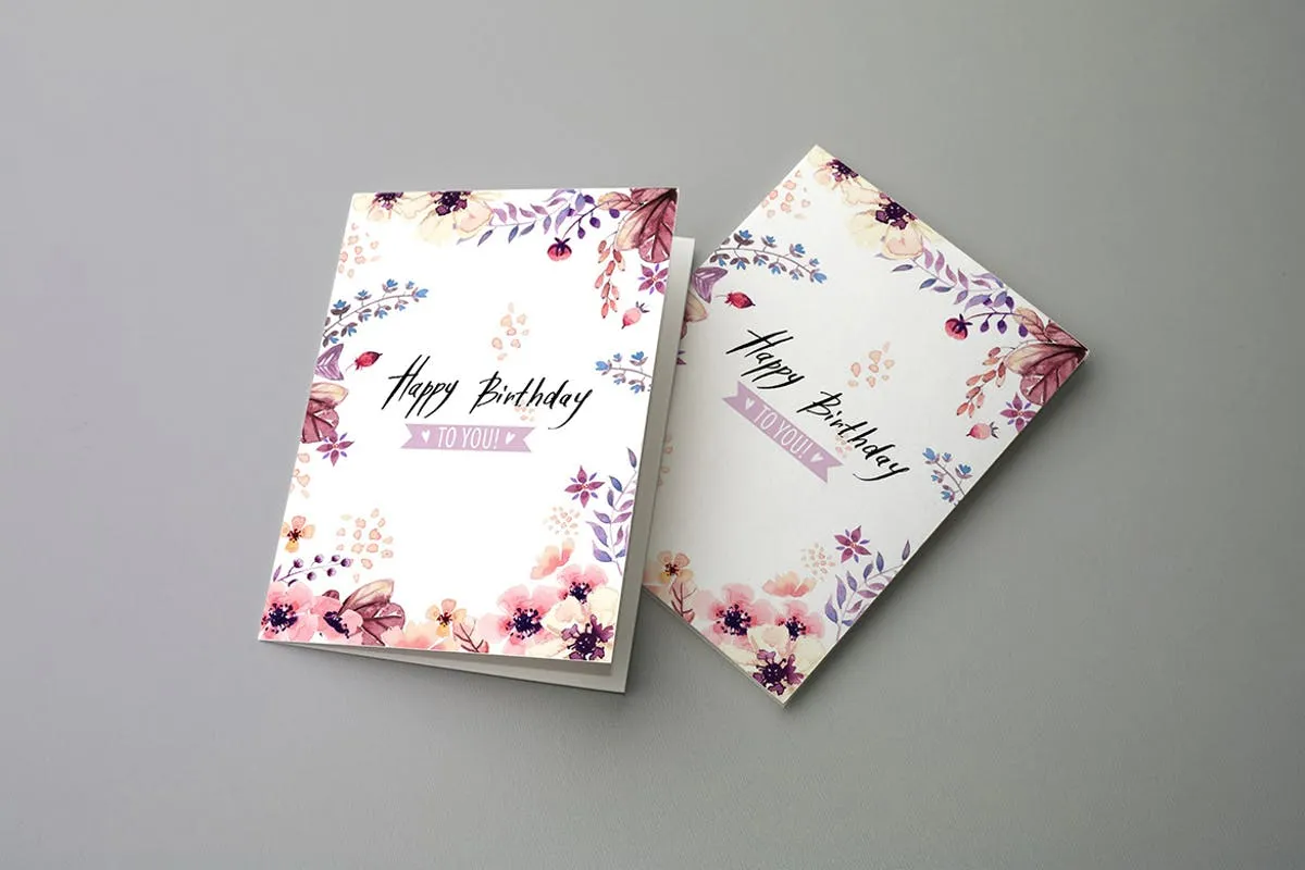 生日/派对/婚礼邀请函贺卡样机v2 Invitationamp; Greeting Card Mockups v2