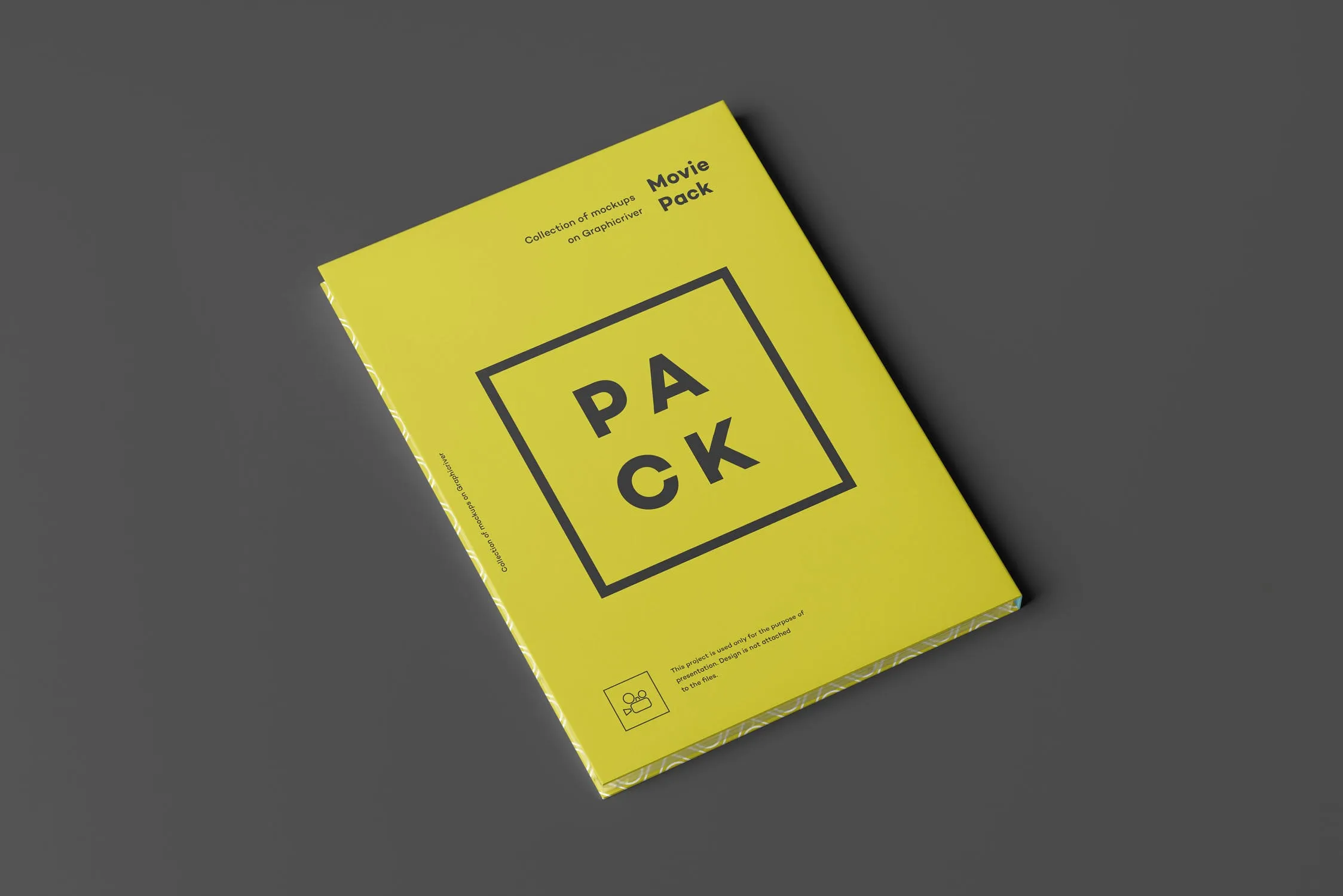 电影DVD包装盒外观设计样机3 Movie Pack Mock-up 3插图(10)