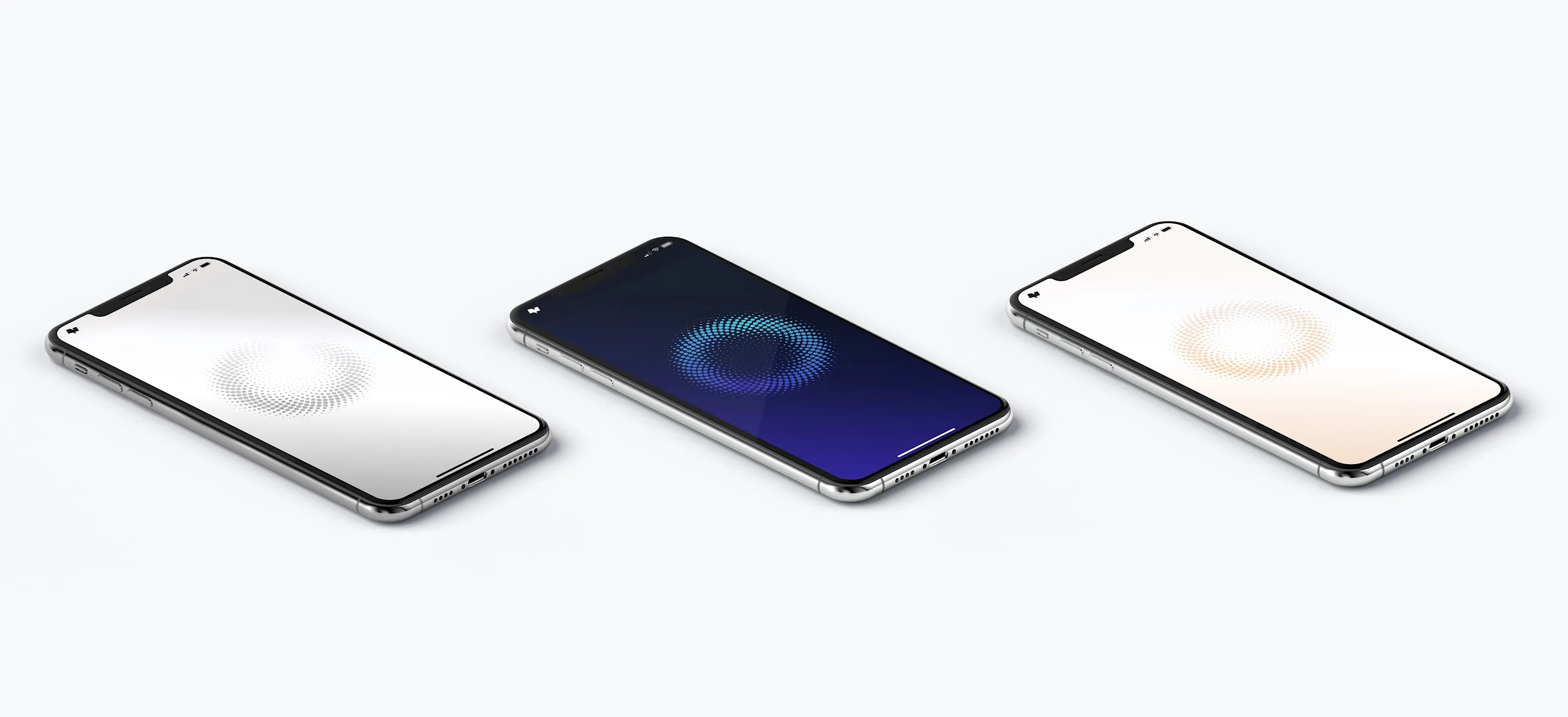 iPhone XS Max智能手机等距左视图样机 iPhone XS Max Mockup, Isometric Left View插图(3)