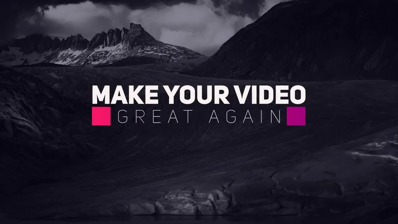 12个新时尚标题动画像素设计精选AE模板