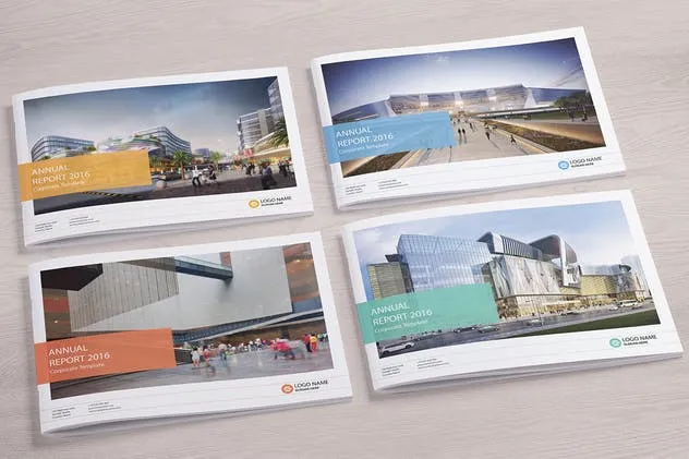 A5规格杂志画册样机模板 A5 Magazine / Brochure Mock-up’s插图(4)