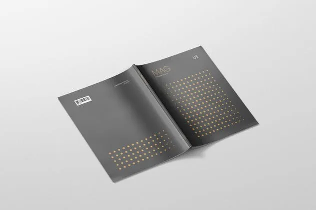 高级时尚杂志样机模板 Magazine Mockup – US Letter 8.5×11 inch插图(5)