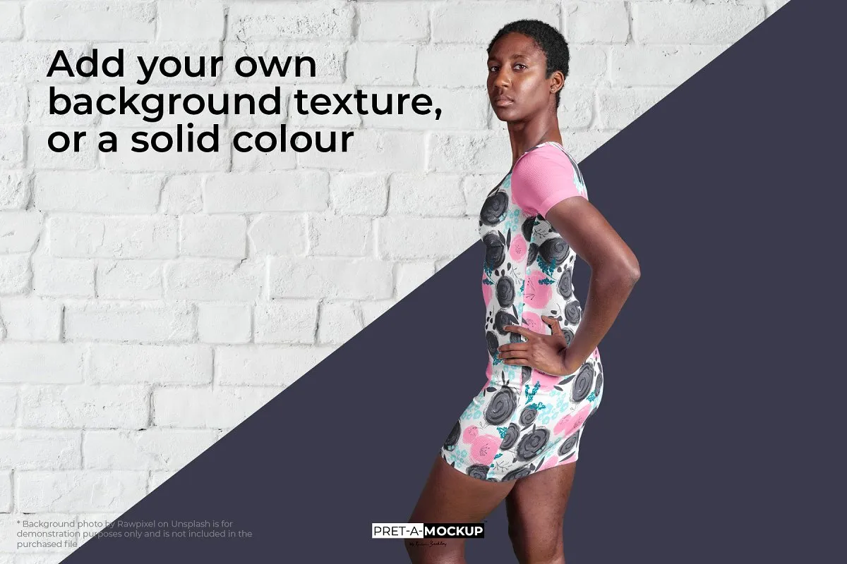 拉链紧身连衣裙服装样机插图(4)