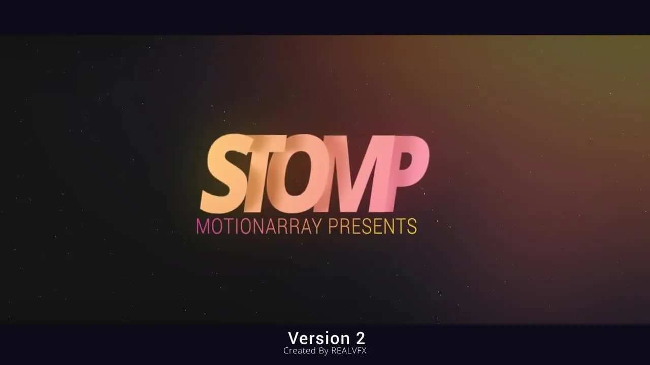 有节奏的踩踏转场过渡效果像素设计精选AE模板