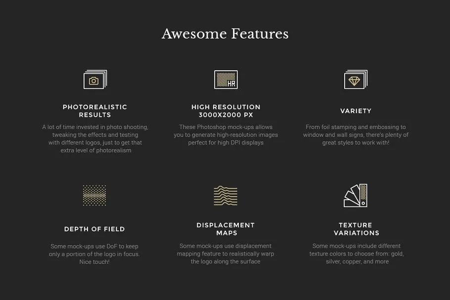 好马配好鞍：50个Logo样机套装 50 Logo Mock-Ups Bundle插图(3)