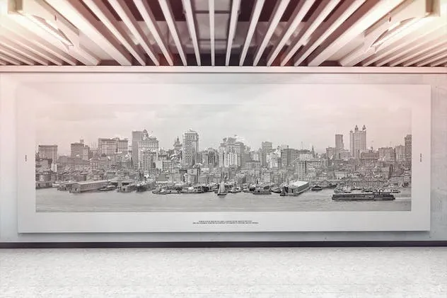 室内广告海报展览墙样机 Exhibition Wall Mockups插图(3)