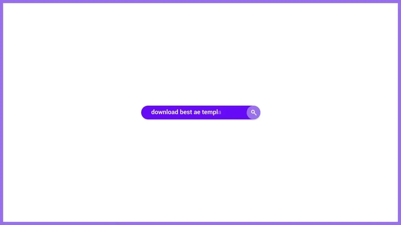 快速搜索徽标展示像素设计精选AE模板