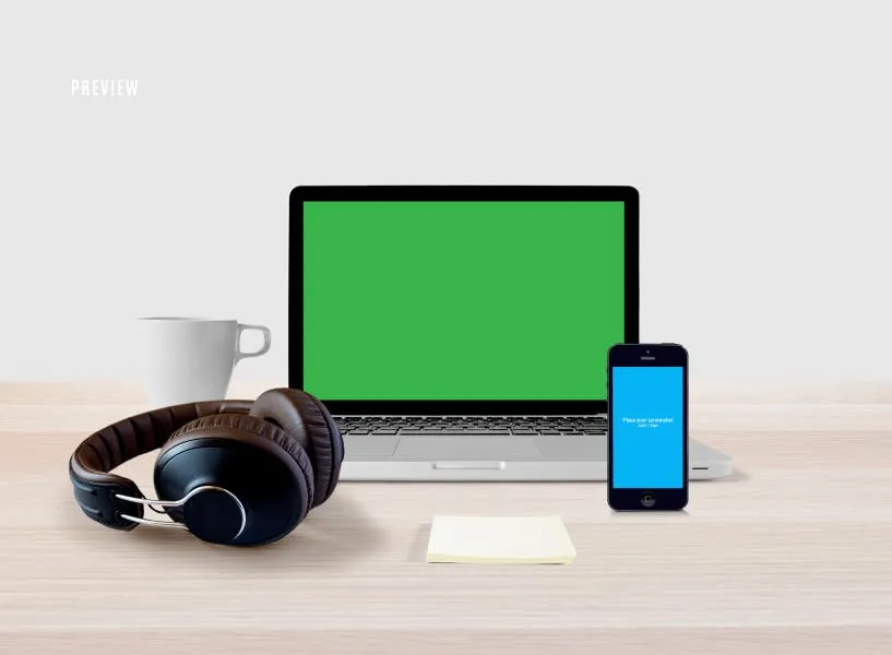 高品质的电子产品APP UI WEB网站展示VI样机展示模型mockups插图(13)