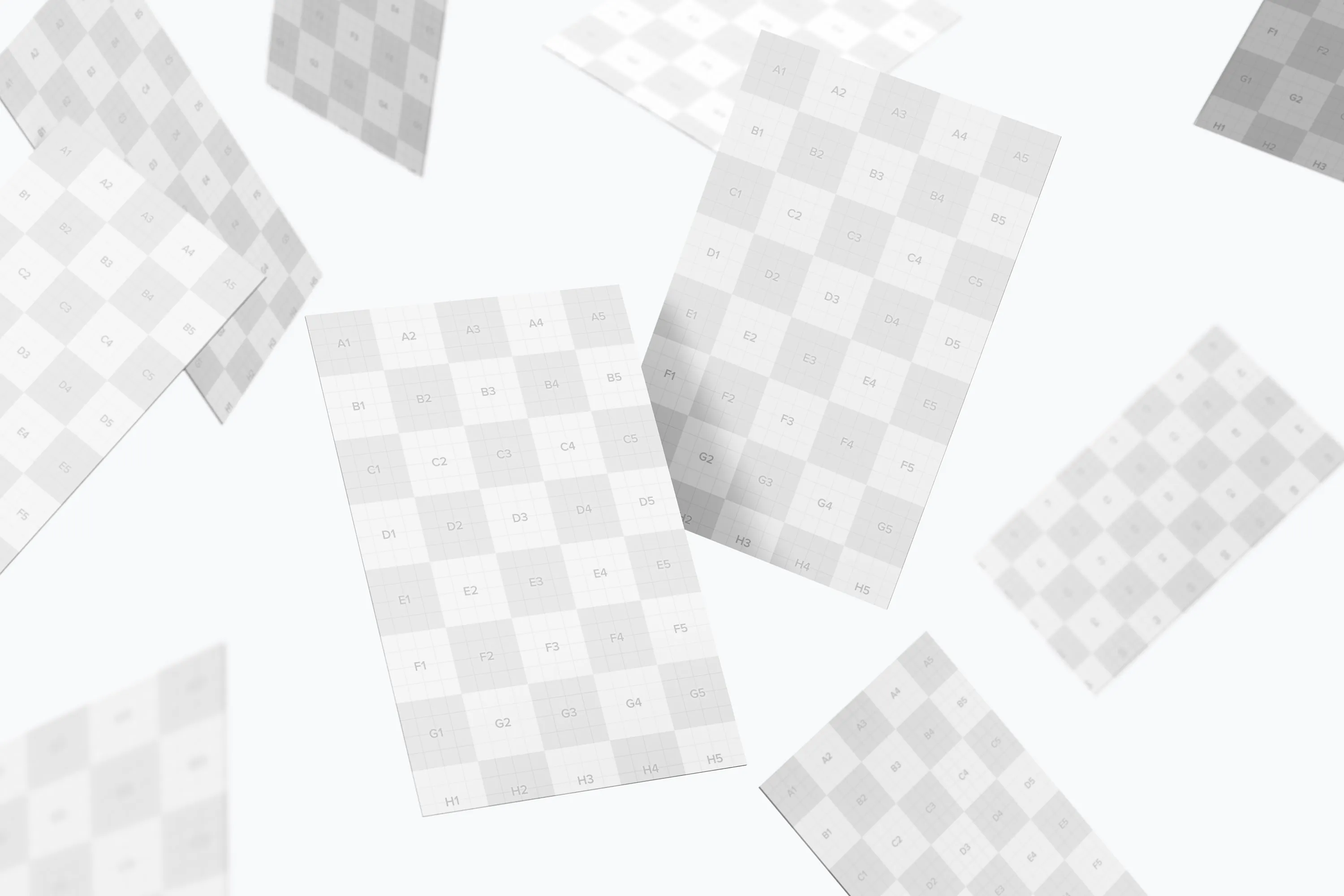 UK标准尺寸高端企业名片设计样机模板05 UK Business Card Mockup 05插图(3)