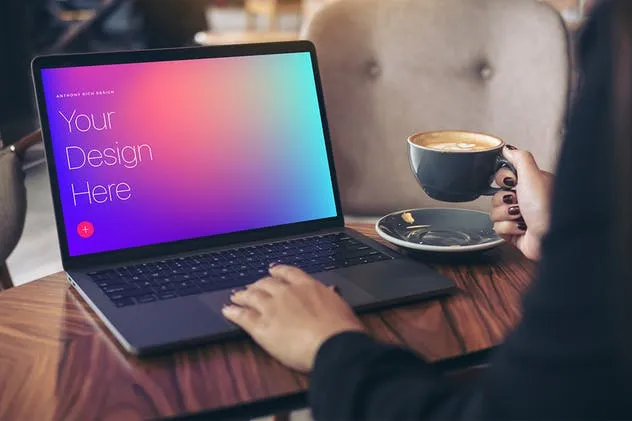 高雅干净利落笔记本电脑MacBook Pro样机 Elegant & Clean Macbook Pro Mockups插图(10)