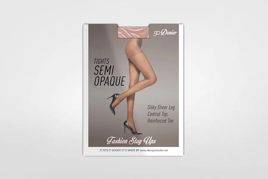 袜子连裤袜包样设计展示模型Mockups