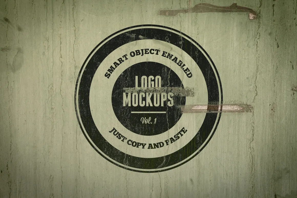 复古 Logo 展示样机模版 Vintage Logo Mockups Volume 1插图(1)