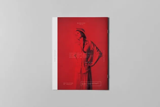 美国信纸规格画册小册子样机模板v3 US Letter Brochure Mock-up 3插图(7)