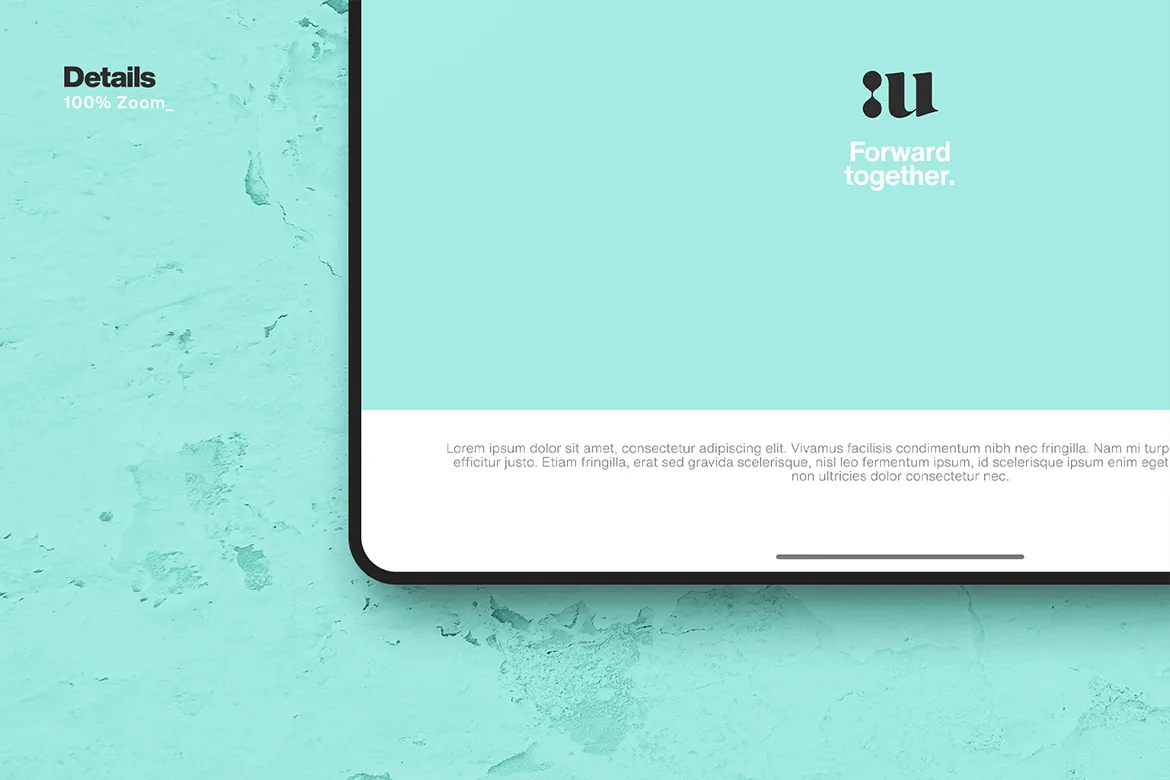 平板电脑屏幕预览素材库精选样机模板 II Synthesis Mockup II插图(2)