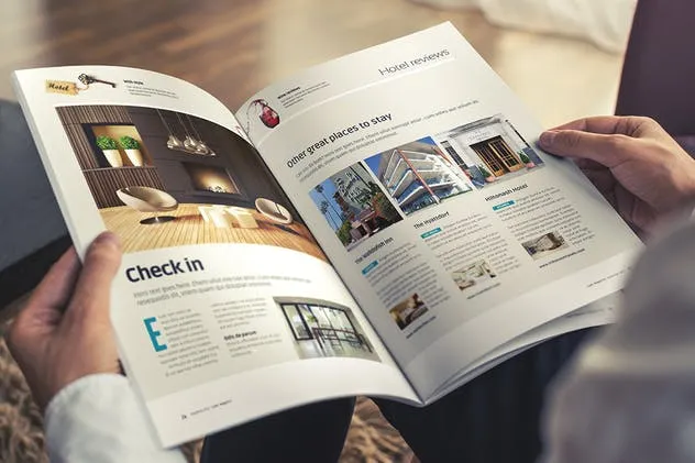 画册杂志样机模板 Brochure / Magazine Mockup插图(2)