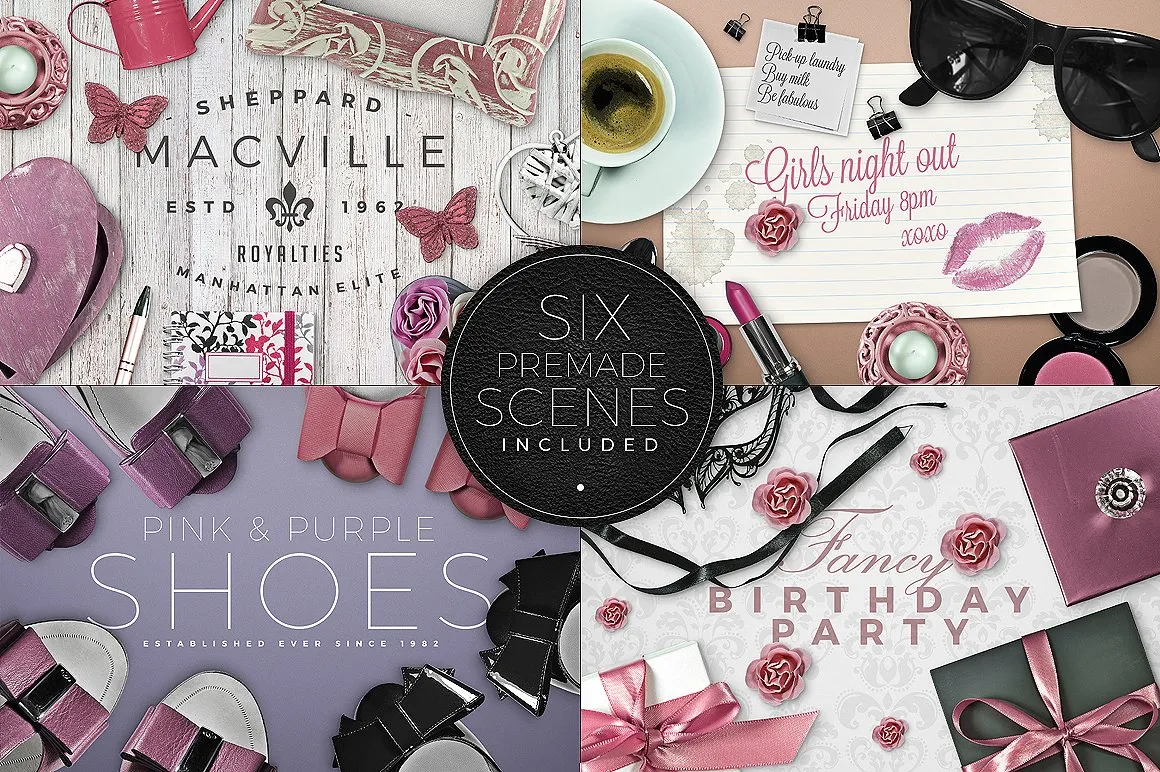 Fancy Scene Creator幻想场景素材合辑下载[psd]插图(1)