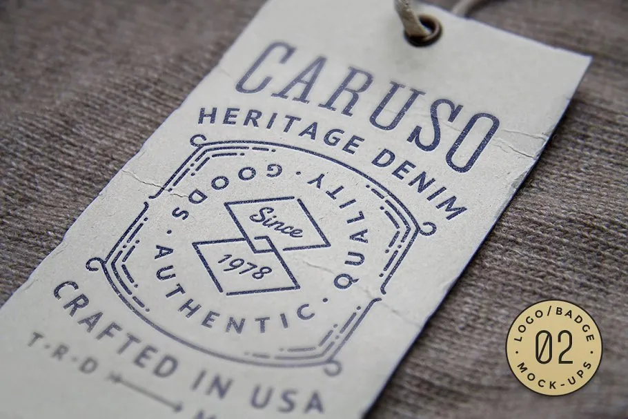 10款非常有格调的Logo/徽章设计展示样机模板 10 Logo/Badge Mock-Ups Vol.2