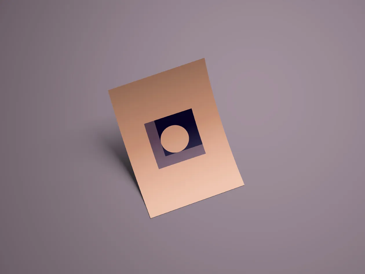 A3规格广告海报传单设计样机