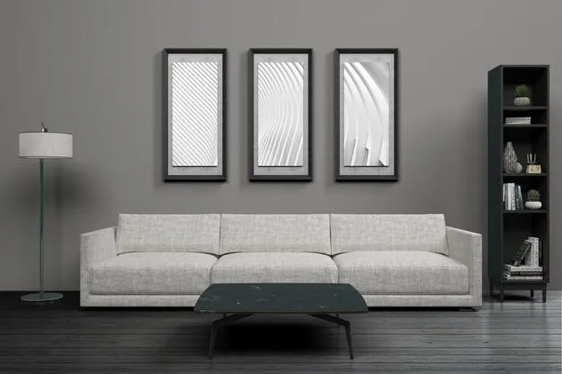 欧式简约风室内客厅装修设计效果场景样机 Mockup Interior Scene Creator – MK2插图(2)