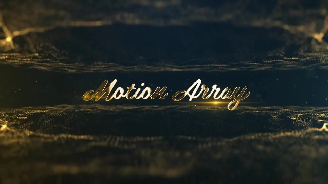 优雅的电影徽标显示像素设计精选AE模板