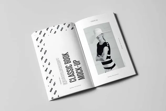 经典书籍样机模板 Classic Book Mock-up插图(5)