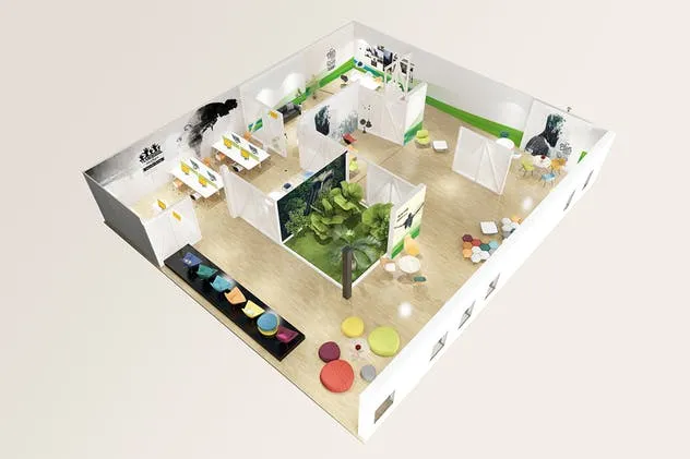 办公室场景品牌VI演示样机v6 Office Branding Mockups V6插图(12)