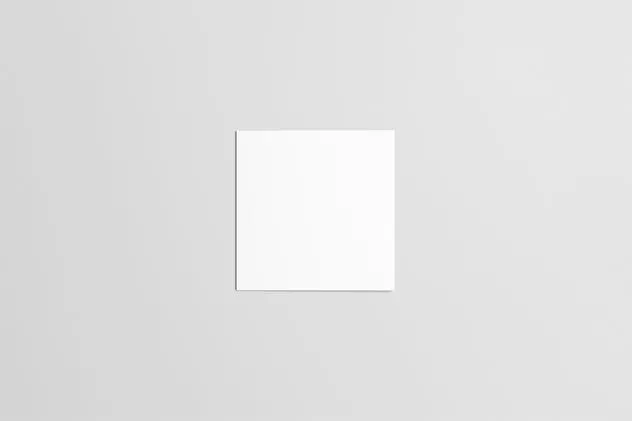 方形Z折小册子版面设计图样机素材库精选 Square Z-Fold Brochure Mock-Up插图(6)