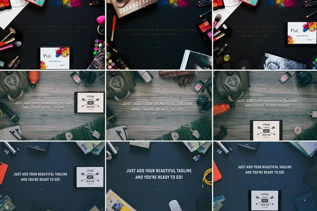 21组多元素食物/旅行/时尚/化妆/摄影主题样机合集 21 Hero/Header images插图(3)