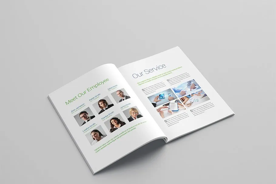 多用途A4商业投资理财手册设计模板插图(3)