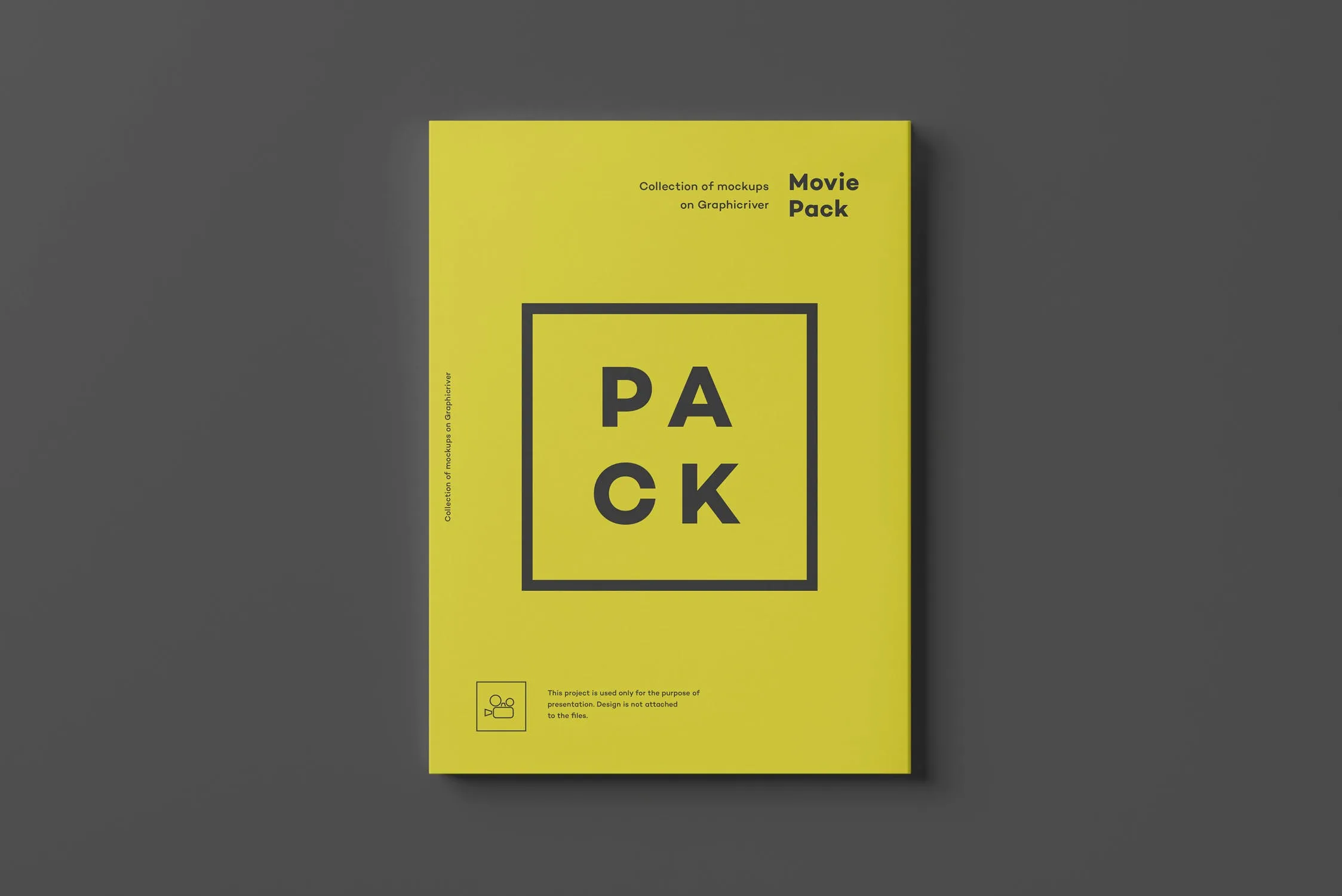 电影DVD包装盒外观设计样机3 Movie Pack Mock-up 3插图(3)