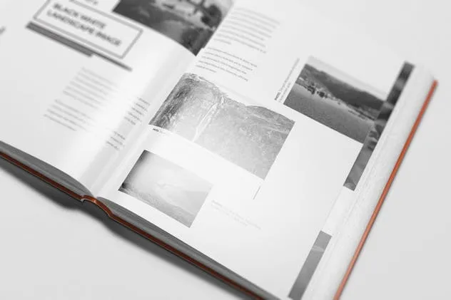 图书内页版式设计样机模板V1 Book Mockups 01插图(9)