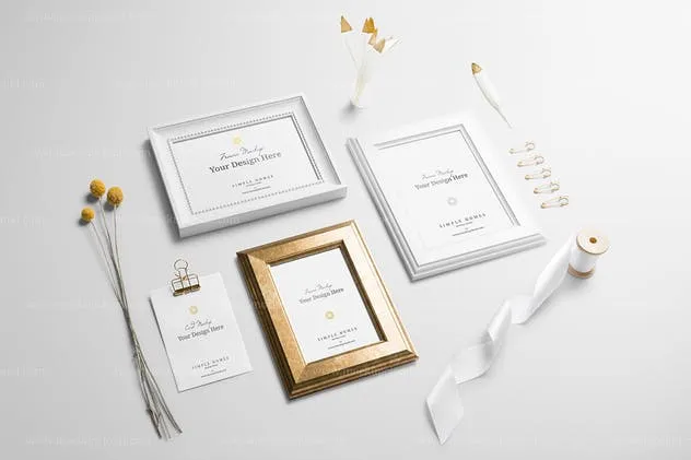 简约家庭相框样机Vol.2 Simple Homes Mockup Vol. 2插图(5)