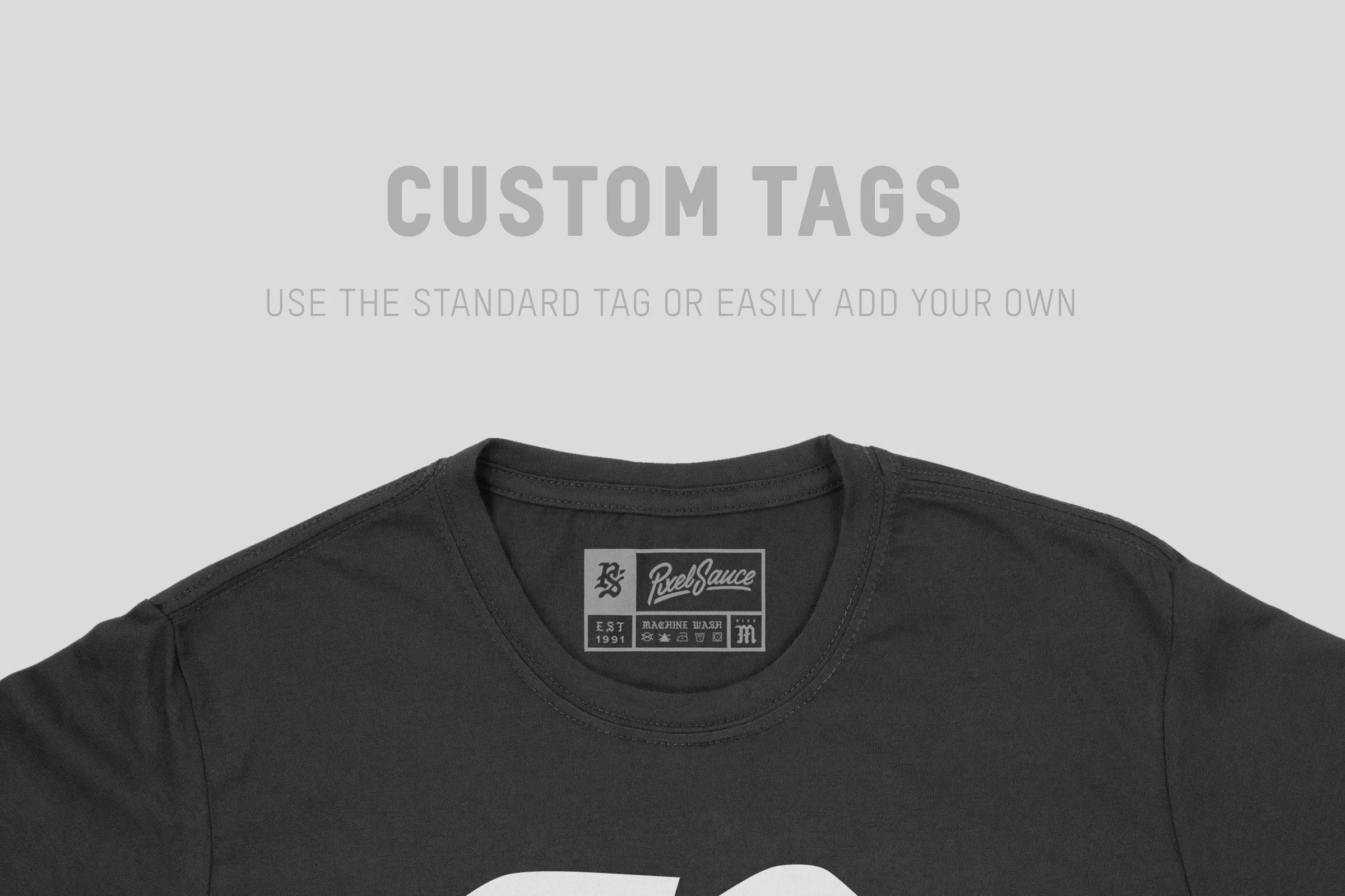 中性圆领T恤服装样机 Next Level 6200 Poly Cotton T-Shirt插图(6)