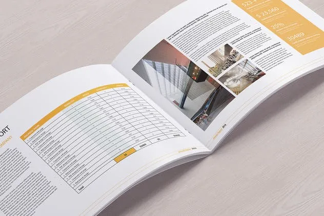 A5规格杂志画册样机模板 A5 Magazine / Brochure Mock-up’s插图(10)