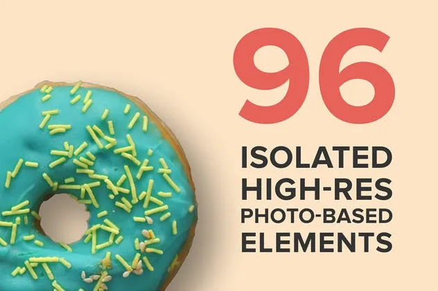 厨房美味美食场景设计套件 Ratatouille: Delicious Scene Creator插图(1)