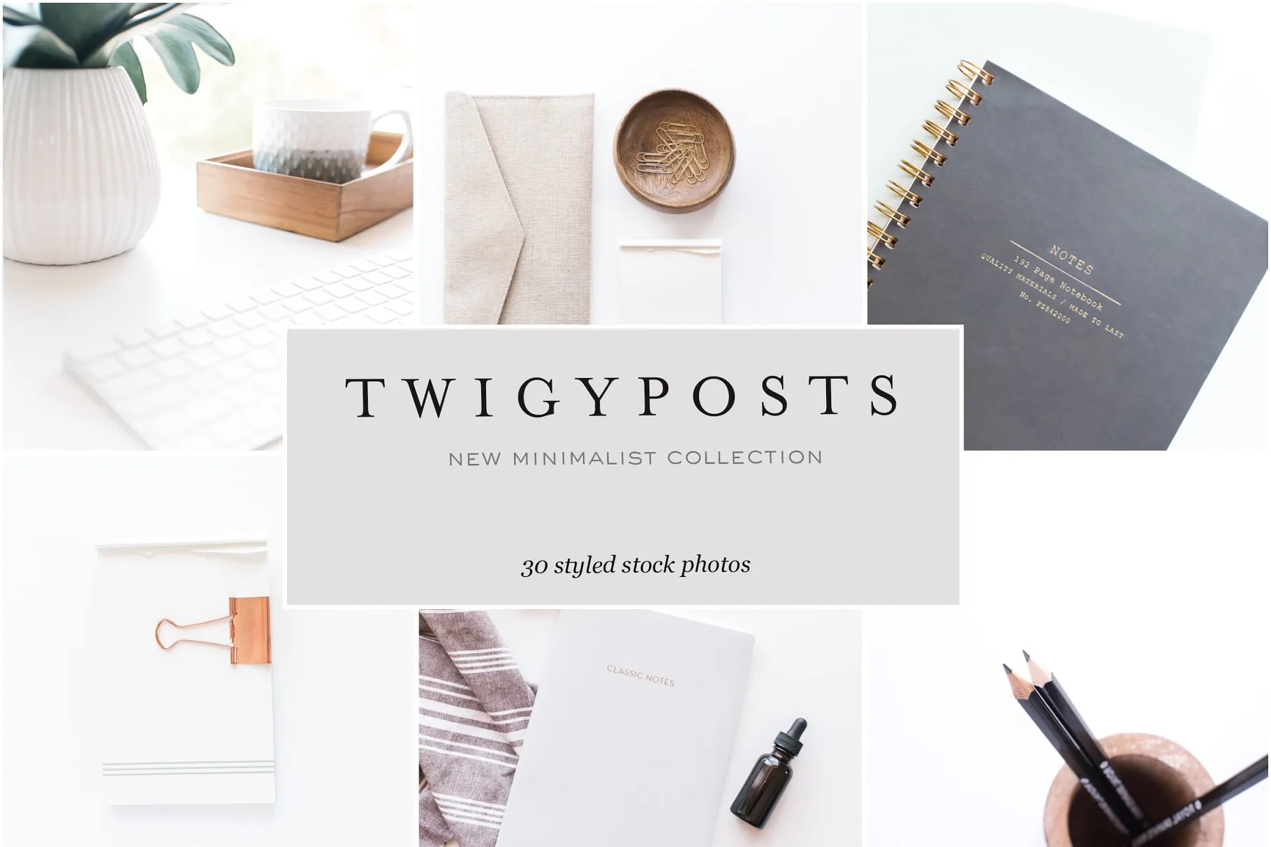 办公场景博客社交媒体贴图样机 NEW | Minimalist Stock Photo Bundle