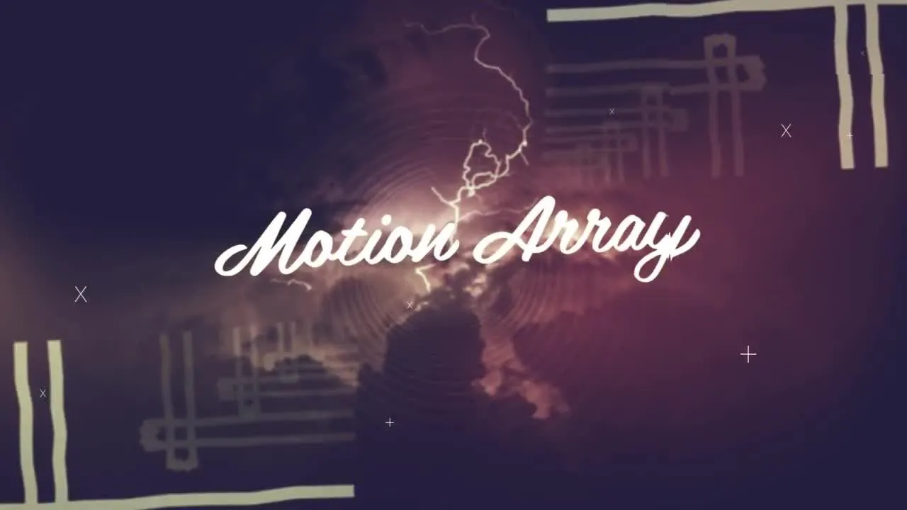 快速渲染促销介绍开场白像素设计精选AE模板