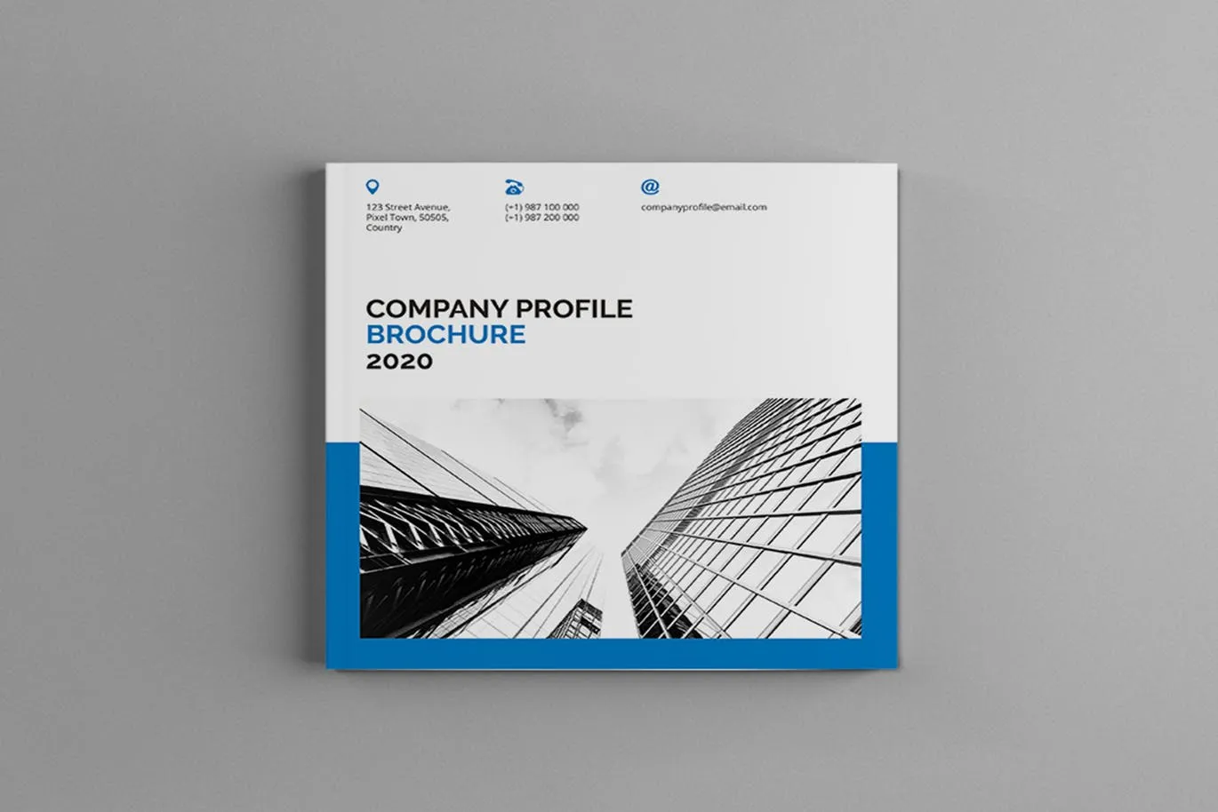 高端时尚简约商务高科技质感的画册品牌手册房地产楼书杂志书籍装帧设计模板（indd）插图(6)