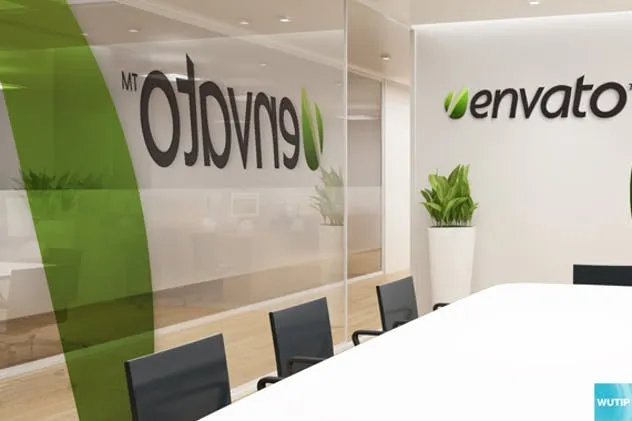 企业会议室/办公室场景样机模板 Office Interior Branding Mockups插图(4)