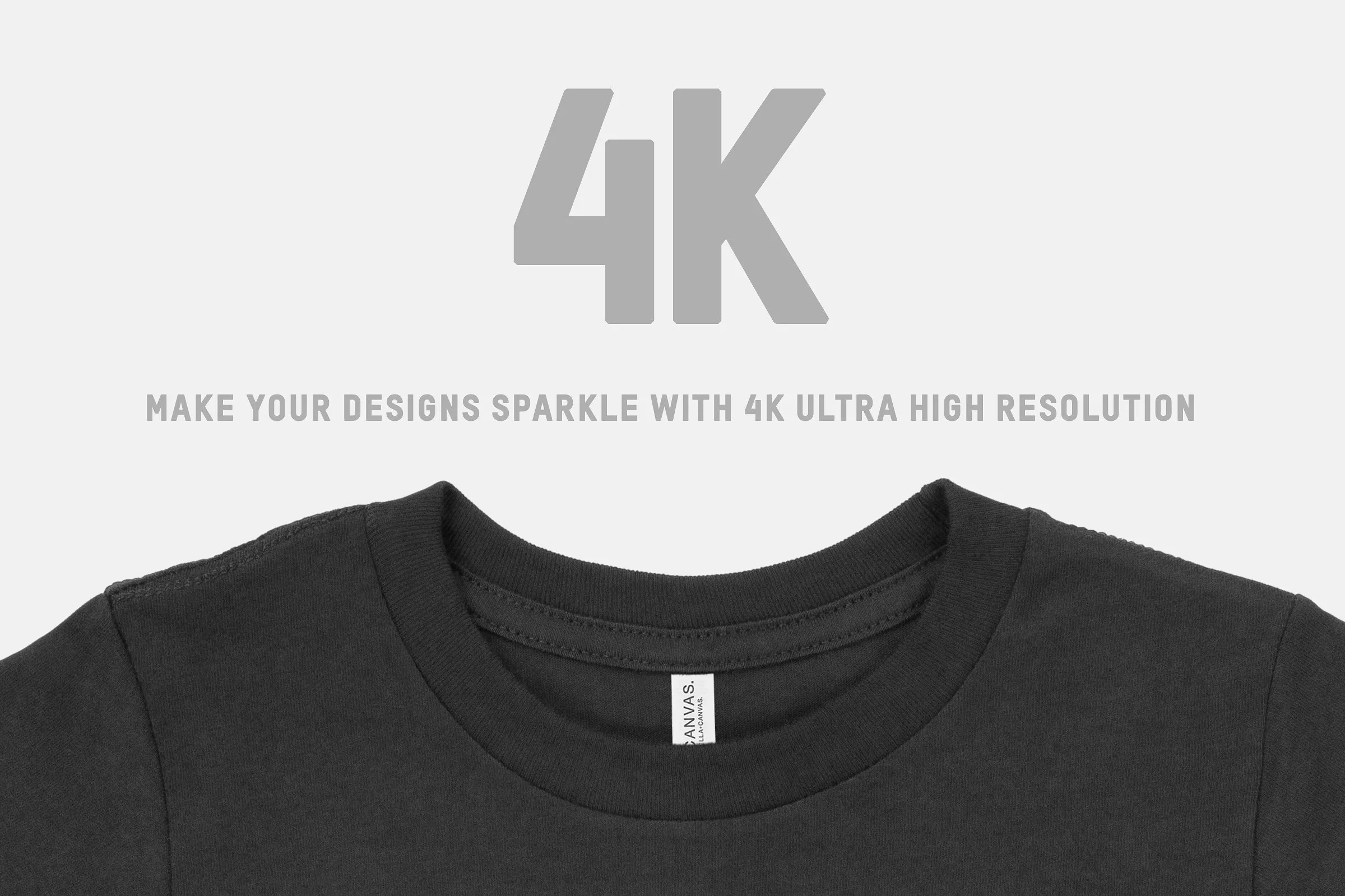 儿童休闲运动款T恤服装样机 Bella Canvas 3001T Toddler T-Shirt插图(2)